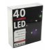 40 Πολύχρωμα Λαμπάκια LED Copper, με Μπαταρία (2m)